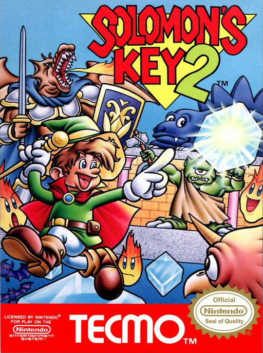 Solomon's Key 2 (Europe) box art